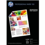 HP Professional 150 GSM Glossy Photo Paper - 150 sheets - A4 - compatible with laser printers