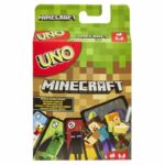 Mattel Games - Uno Minecraft - Card game - Ages 7 and up - UNO - FPD61