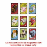 Mattel Games - Uno Minecraft - Card game - Ages 7 and up - UNO - FPD61 - Image 4