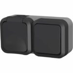 Double socket - QUARX - Aqua Pro - Outdoor, vertical, IP55, 250V, 16A
