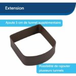 Extension tunnel for door - PETSAFE - MICROSHIP - Brown - Image 4