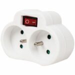 Biplite - GAO - 2x16A - With switch, NF compliant