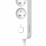 Power strip - QUARX - 4 sockets - With switch, 3m cable – Bild 2