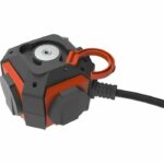 Power Globe - QUARX - IP44 - 4 sockets, switch, 3m cable - Image 3