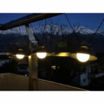 Solar garland - Luna - 5 m - Black - 10 bulbs - 50 lumens - USB rechargeable – Bild 3