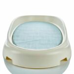 THERMOBABY changing pad - 76x45 cm - VASCO - lily of the valley white - Image 2