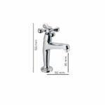 Infrared Sink Mixer Tap - Edouard Rousseau - NUUK - Chrome - Water Saving - Maximum Hygiene - Image 4
