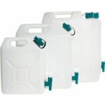 Extra strong jerrycan with clean water tap 35 liters