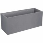 EDA Jardiniere Volcania - 99.5 x 39 x 43 cm - 98 l - Gralet gray