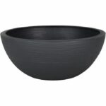EDA PLASTIQUE - Graphit'Up washbasin Ø 30 - 5.5L - Anthracite gray
