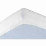 Alese Shape Waterproof Cover Transalese 100% Cotton Sponge - 90 x 200 cm - White - Image 2
