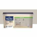 RIPOLIN Ultra Covering Satin Color Paint for Kitchen, Bedroom, Living Room, Hall, Entrance, Hallway - Cetus Gray