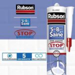 Sanitary Sealant - RUBSON - 2690812 - Healthy Bathroom - Stop Mold - White - 280ml - Image 4