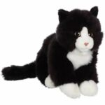 Plush - Gipsy Toys - Mimiz Cat - 28cm - Black/White