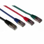 Cable Pack of 4 cords RJ45 male / male, cat.6 ...