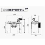 Sanibroyeur pro up - SFA - ST3UPSTD - Image 3