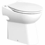 SANICOMPACT 43 ECO + integrated grinder toilet bowl - SFA - C43STD