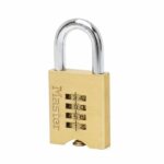 Master Lock Combination Padlock Solid Brass 50mm 651EURD