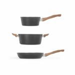 LIVOO Feel good moments - 5-piece cookware set - Black - MZP147 - Image 3