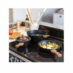 LIVOO Feel good moments - 5-piece cookware set - Black - MZP147 - Image 6