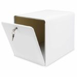 Burg Wachter Sallery Box in Galvanized Steel - 2 doors - White - Image 2