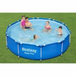 BESTWAY tubular above ground pool kit - Steel Pro - 305 x 76 cm - Round (Delivered with filtration pump) - Image 2