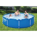 BESTWAY tubular above ground pool kit - Steel Pro - 305 x 76 cm - Round (Delivered with filtration pump) - Image 3