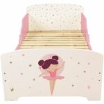 Bed with slatted box spring - ballerina dancer - fun house - 140 x 70 cm - Image 2