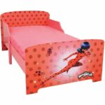 Fun House Miraculous Ladybug Bed With Lattes box spring 140x70 cm - Image 4