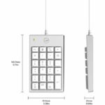 MOBILITY LAB - MAC Silver Wired Numeric Keypad - Image 2