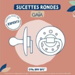 Dodie Gaia pacifiers +6m in natural rubber - Pack of 2 - Image 2