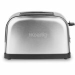 Two-slice toaster - HKoeNIG - TOS7 - 850 W - Stainless steel - Image 2