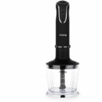 3 in 1 hand blender - H.Koenig - MIX75 - 850 W - 5 speeds + Turbo - Stainless steel blades - Accessories included - Image 4