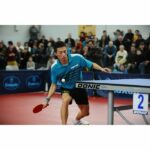 Table tennis racket - SCHILDKRÖT - TOP TEAMS 600 AVS, handle - Quality wood and ITTF coating - Image 4