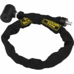 Bike chain lock - BURG WACHTER - 580 90 BLACK - 6 mm steel - High resistance textile - 2 keys - Image 2
