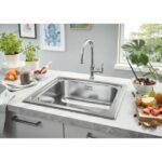 Kitchen sink - Stainless steel - Built-in from above - GROHE K200 - 31719SD0 - Image 2