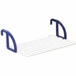 LEIFHEIT 83056 Hanging dryer balcony 7 meters CLASSIC 70 white & blue