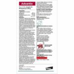 Advantix Dog Large breed antiparasitic solution 25 A 40kg 6 pipettes - Image 2