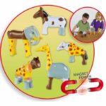 Magnetic Animals - KLEIN - 0071 - 4 Large Funny Animals Puzzle, Bag - 16 Pieces - From 12 Months - Image 6