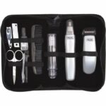 Beard Travel Kit - WAHL - TRAVEL KIT - Battery-powered trimmer - Nose/ear hair trimmer - 6 settings - Grey – Bild 2