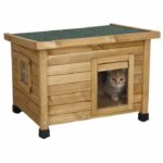 Kerbl House For Chat Rustica 57x42x45cm - Wood - Image 2