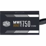 COOLER MASTER MWE Bronze 750W V2 - Power supply 750W - 230V (Certified 80 Plus Bronze 5 years warranty) Flat cables black – Bild 2