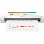 BROTHER DS-640 Mobile Scanner - A4 - USB power supply -15 ppm - Color - Black / White - Scan to USB