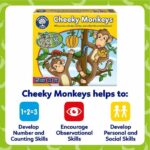 Orchard Toys Cheeky Monkeys a Luck Game - Image 5