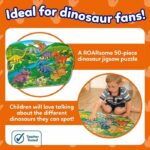 Dinosaurs Puzzle - ORCHARD - 50 pieces - Develops coordination and observational skills - Image 3