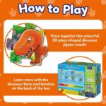 Dinosaurs Puzzle - ORCHARD - 50 pieces - Develops coordination and observational skills - Image 4