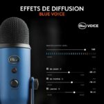 USB Microphone - Blue Yeti - For Recording, Streaming, Gaming, Podcast on PC or Mac - Blue - Image 3