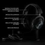 LOGITECH G - Wireless Gaming Headset - PRO X 2.4 Ghz - Black - 981-000907 - Image 6