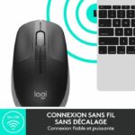 LOGITECH - M190 Mid Gray Wireless Mouse - Image 3