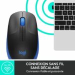 LOGITECH - M190 Blue Wireless Mouse - Image 3